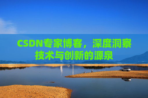 CSDN专家博客，深度洞察技术与创新的源泉